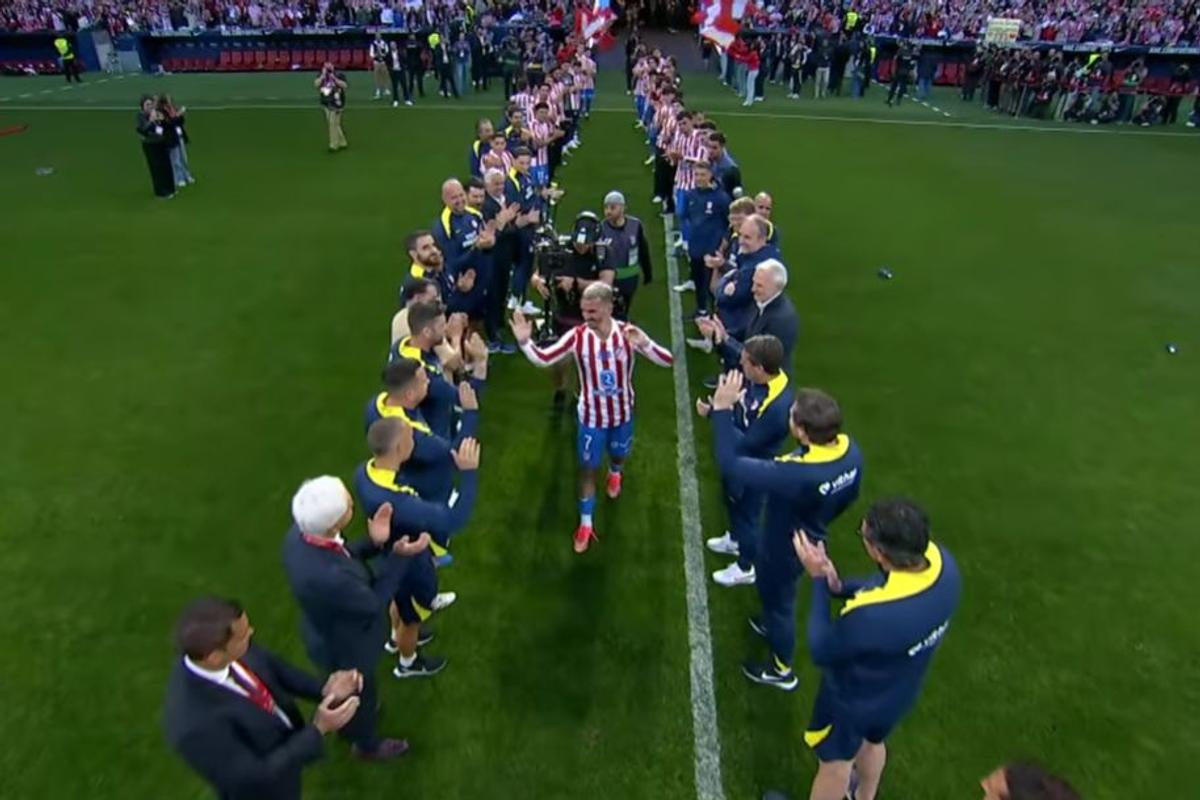 Antoine Griezmann și-a luat rămas bun de la Metropolitano și Atletico Madrid