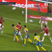 Aproape de o tragedie în Petrolul - Oțelul // Captură FOTO Prima Sport 2