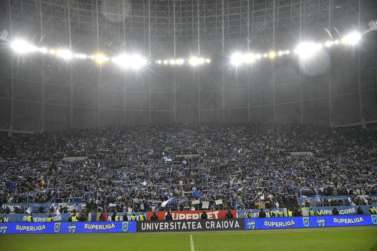 Universitatea Craiova - petrecere titlu, foto: Cristi Preda / GSP (partea 1)