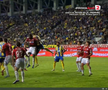 Aproape de o tragedie în Petrolul - Oțelul // Captură FOTO Prima Sport 2