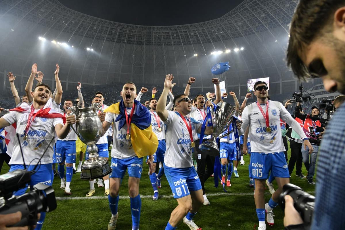 Universitatea Craiova - petrecere titlu, foto: Cristi Preda / GSP (partea 2)