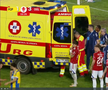 Aproape de o tragedie în Petrolul - Oțelul // Captură FOTO Prima Sport 2