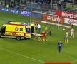 Aproape de o tragedie în Petrolul - Oțelul // Captură FOTO Prima Sport 2
