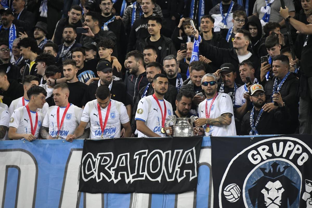 Universitatea Craiova - petrecere titlu, foto: Cristi Preda / GSP (partea 2)