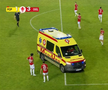 Aproape de o tragedie în Petrolul - Oțelul // Captură FOTO Prima Sport 2