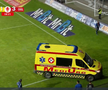 Aproape de o tragedie în Petrolul - Oțelul // Captură FOTO Prima Sport 2