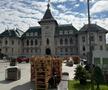 Piața „Mihai Viteazul” din Craiova, pregătită pentru sărbătoarea de titlu