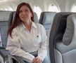 Simona Halep a devenit imaginea companiei aeriene AnimaWings. Foto: Andrei Crăițoiu (GSP.RO)