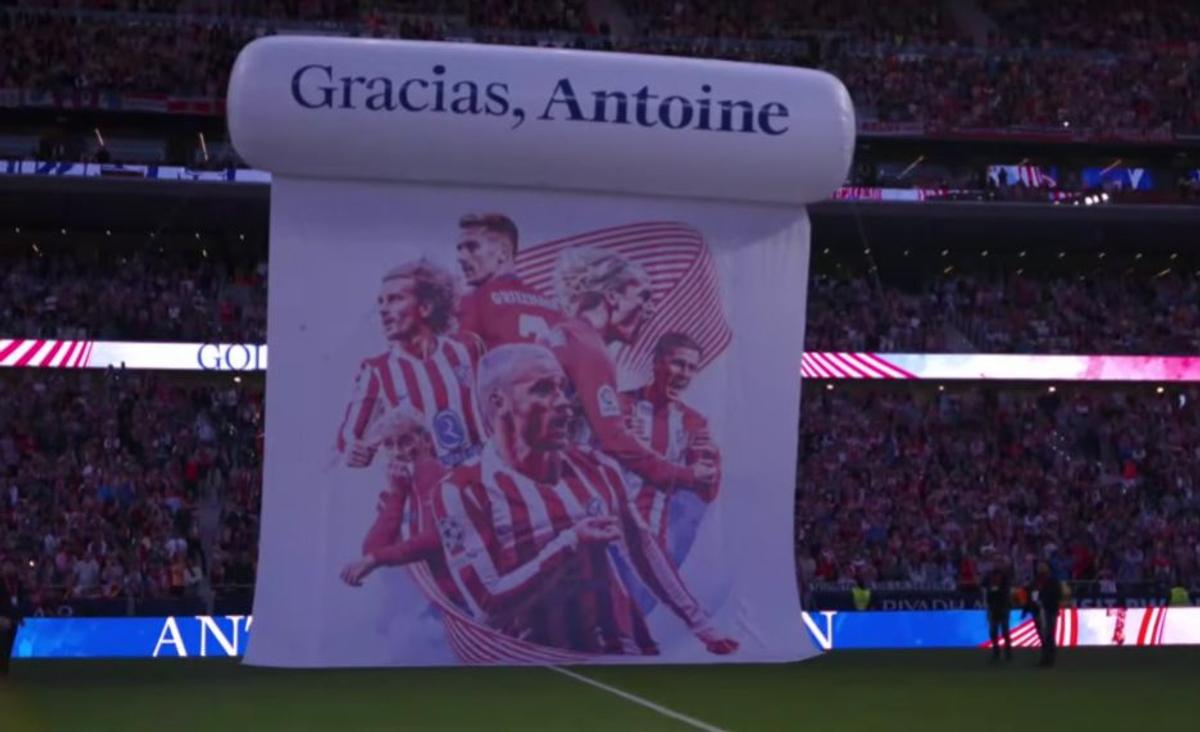 Antoine Griezmann și-a luat rămas bun de la Metropolitano și Atletico Madrid