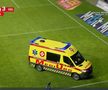 Aproape de o tragedie în Petrolul - Oțelul // Captură FOTO Prima Sport 2