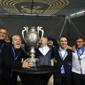 Sorin Cârțu, Mihai Rotaru, Ovidiu Costeșin. Universitatea Craiova a câștigat titlul de campioană în Superligă. Foto: Cristi Preda (GSP.RO)
