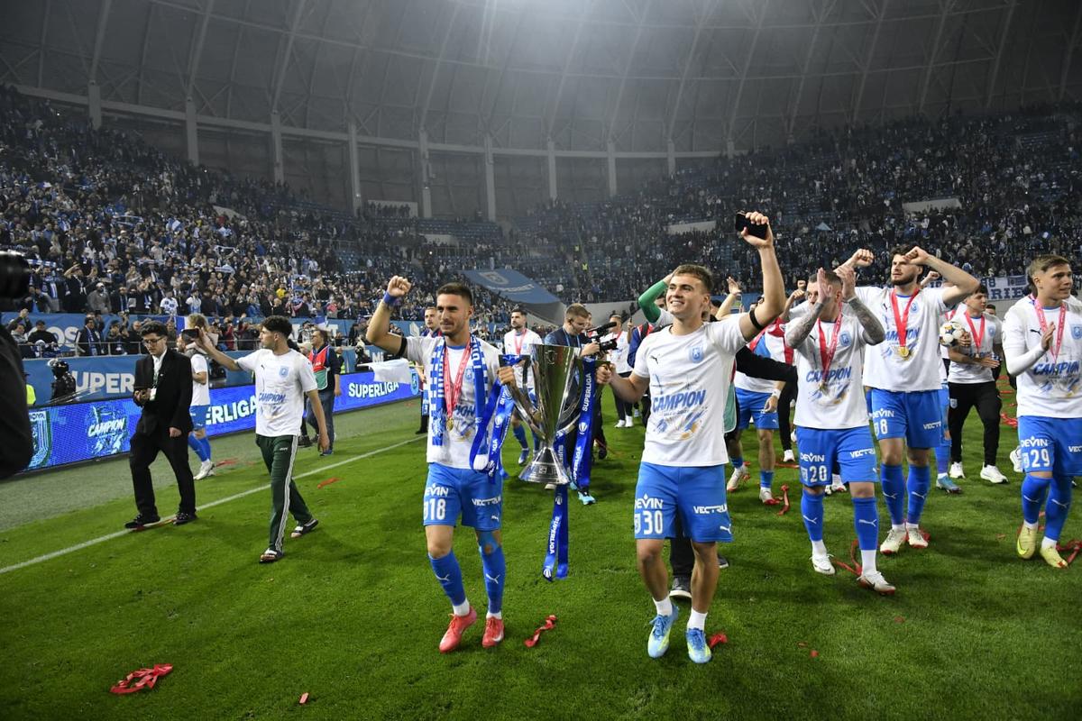 Universitatea Craiova - petrecere titlu, foto: Cristi Preda / GSP (partea 2)