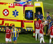 Aproape de o tragedie în Petrolul - Oțelul // Captură FOTO Prima Sport 2