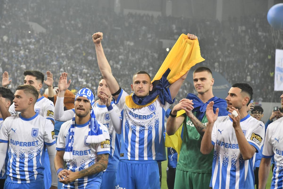Universitatea Craiova - petrecere titlu, foto: Cristi Preda / GSP (partea 1)