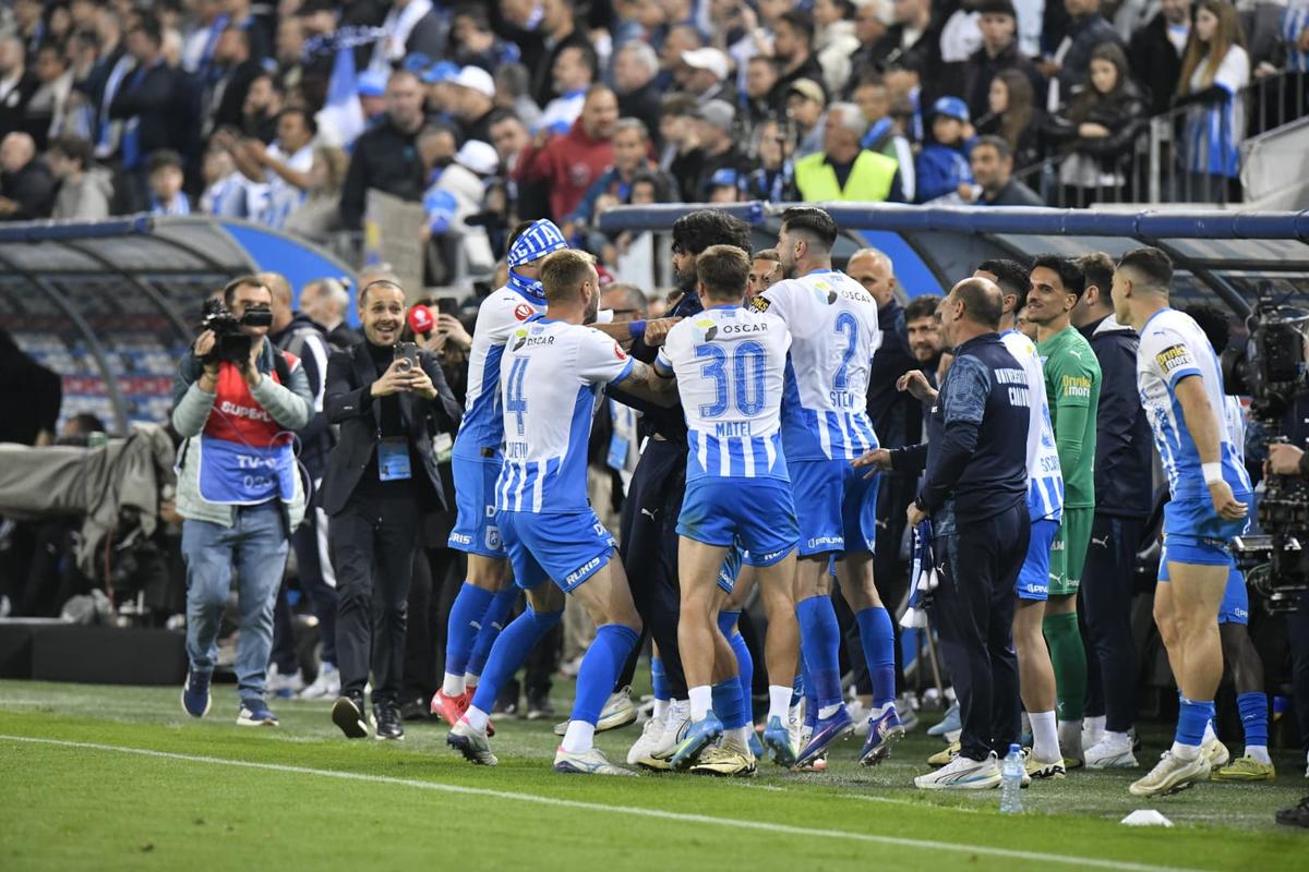 Universitatea Craiova - petrecere titlu, foto: Cristi Preda / GSP (partea 1)