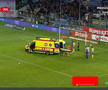 Aproape de o tragedie în Petrolul - Oțelul // Captură FOTO Prima Sport 2