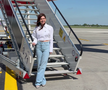 Simona Halep a devenit imaginea companiei aeriene AnimaWings. Foto: Andrei Crăițoiu (GSP.RO)