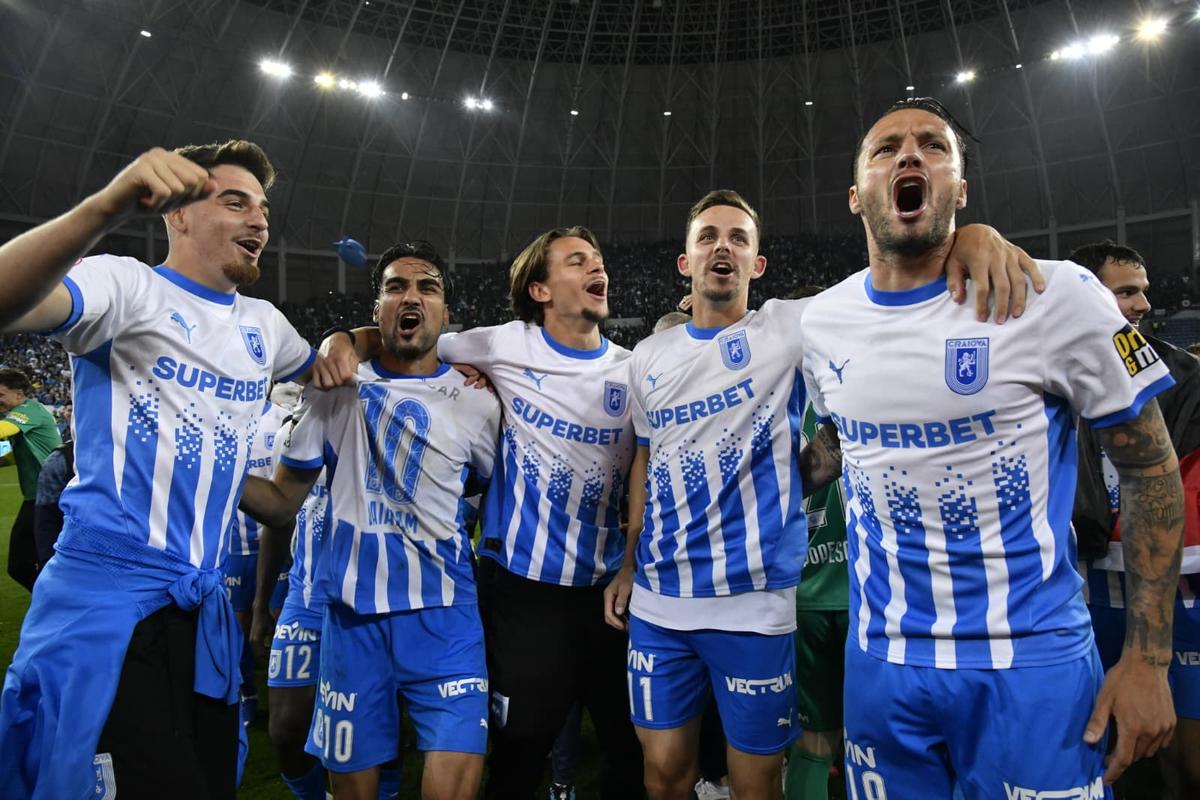 Universitatea Craiova - petrecere titlu, foto: Cristi Preda / GSP (partea 1)