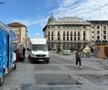 Piața „Mihai Viteazul” din Craiova, pregătită pentru sărbătoarea de titlu