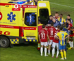 Aproape de o tragedie în Petrolul - Oțelul // Captură FOTO Prima Sport 2