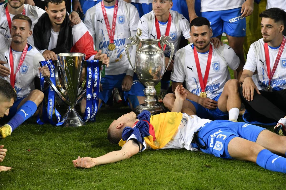 Universitatea Craiova - petrecere titlu, foto: Cristi Preda / GSP (partea 2)