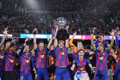 Barcelona a terminat sezonul cu 19 victorii din 19 partide disputate pe teren propriu / foto: Imago Images