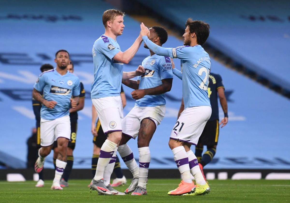 MANCHESTER CITY - ARSENAL 3-0 // FOTO Meci perfect făcut de formația lui Pep Guardiola în Premier League