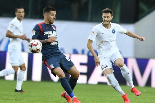 Viitorul lui Gică Hagi este pe primul loc în play-out-ul Ligii 1 (27 de puncte) // Sursă foto: fcviitorul.ro