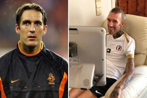 Fernando Ricksen, înainte și după ce a fost depistat cu maladia gravă