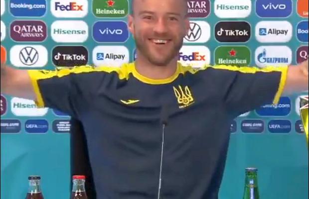 Vedeta Ucrainei, show la conferință după meciul de la București » I-a sfidat pe Ronaldo și Pogba: „Vă rog, contactați-mă”