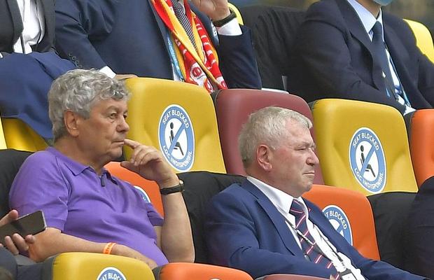 Mircea Lucescu influențează Euro și din tribună! Câți jucători a avut pe teren la Ucraina - Macedonia de Nord