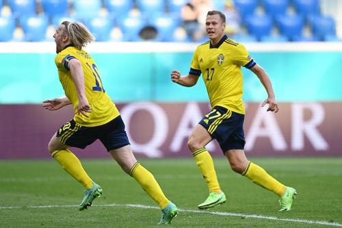 Suedia a învins Slovacia, scor 1-0, și urcă pentru moment pe primul loc în grupa E de la Euro 2020.
