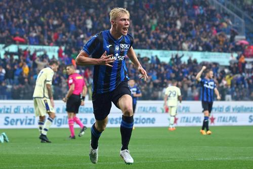 Manchester United îl vrea pe Rasmus Hojlund, 20 de ani, atacantul celor de la Atalanta.