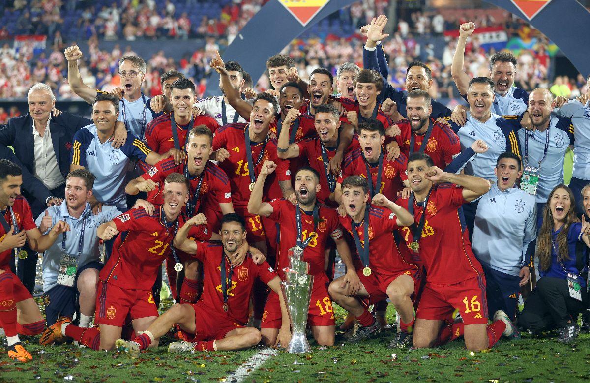 Spania reușește să câștige trofeul Ligii Națiunilor din a doua încercare » Finala contra Croației, decisă la loviturile de departajare