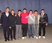 Nicolae Stanciu, ălături de prietenii săi. Al cincilea de la stânga la dreapta