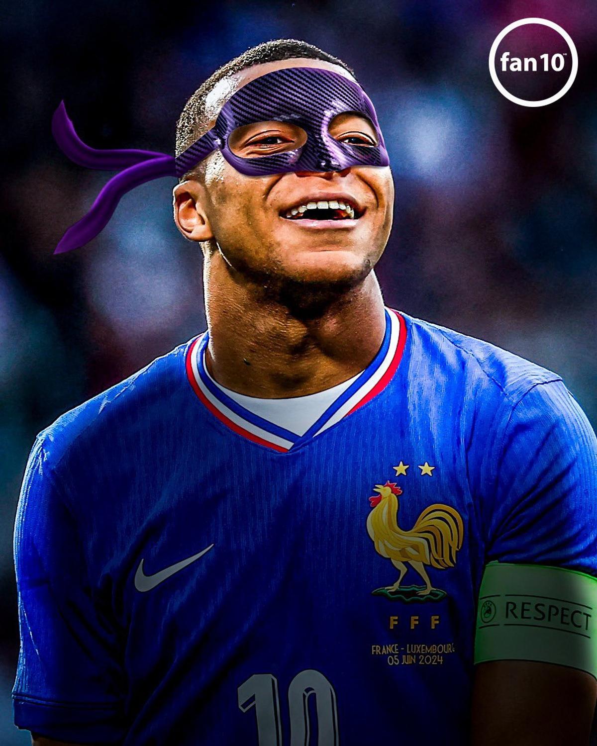 Kylian Mbappe a primit propuneri pentru mască de protecție din partea fanilor