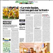 L'Equipe, după România - Ucraina 3-0