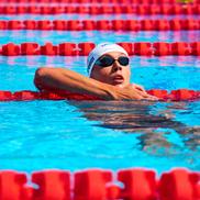 David Popovici la Campionatele Europene de la Belgrad FOTO Raed Krishan