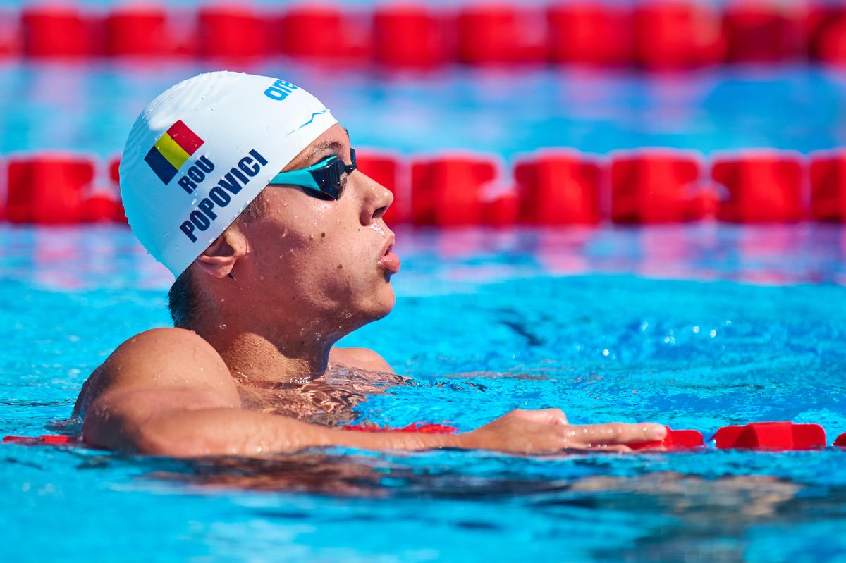 Cine a transmis la TV cursa lui David Popovici pentru aurul din proba de 100 de metri la Campionatele Europene de natație