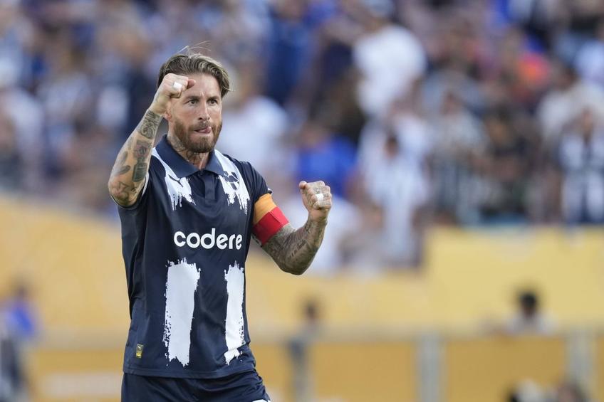 Sergio Ramos a reacționat după ce a deschis scorul pentru Monterrey în meciul de debut al lui Chivu pe banca lui Inter de la Campionatul Mondial al Cluburilor