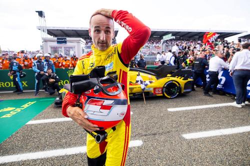 Robert Kubica după victoria la Le Mans 2025 Foto: Imago Images