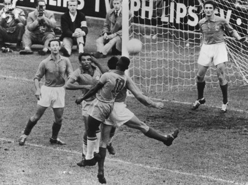 Imagini cu Pele de la Campionatul Mondial din 1958, foto: Guliver/gettyimages