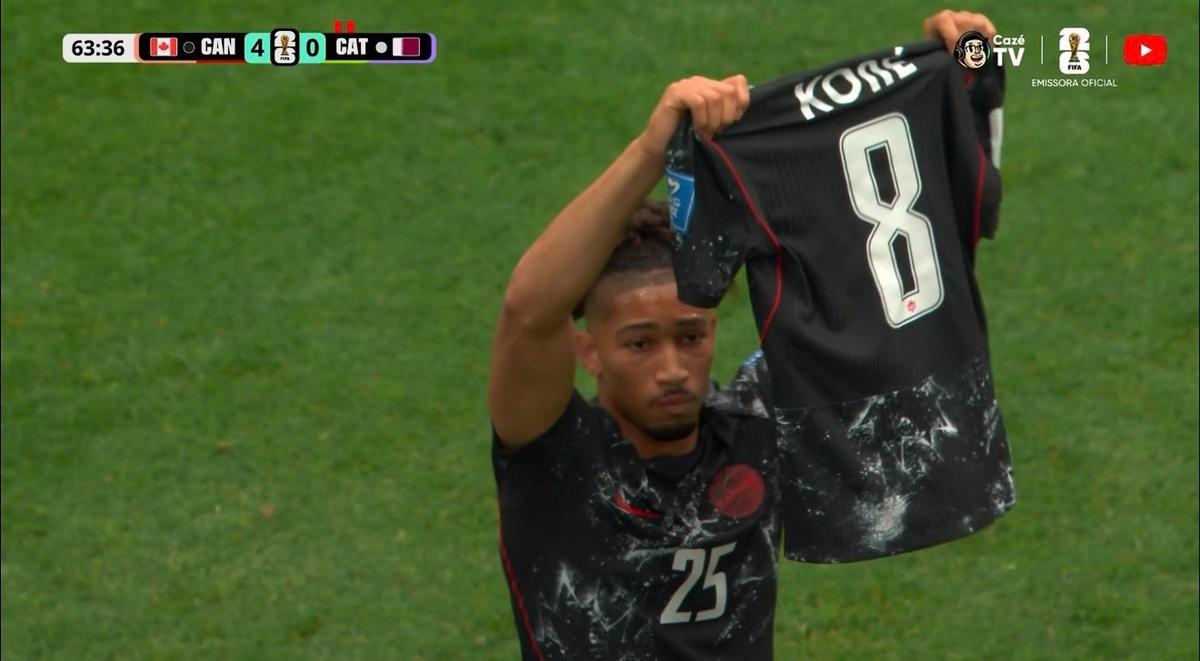 Imagini dramatice la Canada - Qatar: Kone, scos pe targă