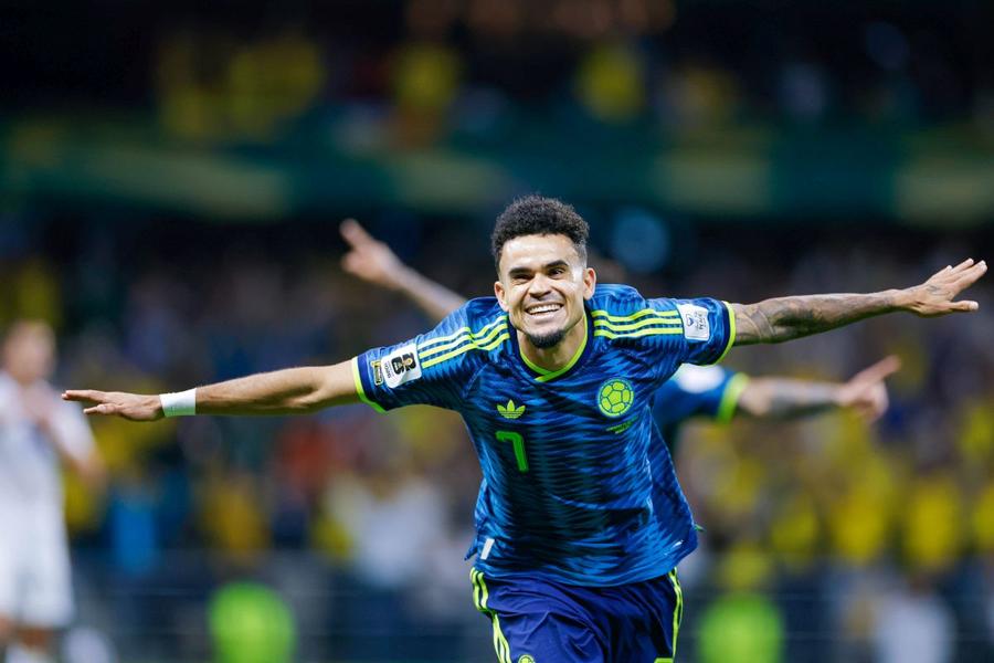 Luis Diaz, gol și pasă de gol în Columbia - Uzbekistan, la CM 2026 / Foto: Imago Images „Te gândești la Balonul de Aur?” » Luis Diaz a dat răspunsul pe loc după prestația fabuloasă din Uzbekistan - Columbia