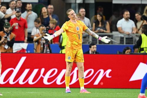 Jordan Pickford n-a primit prea bine muștruluiala încasată de la selecționerul Thomas Tuchel / Foto: Imago
