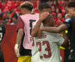Imagini dramatice la Canada - Qatar: Kone, scos pe targă