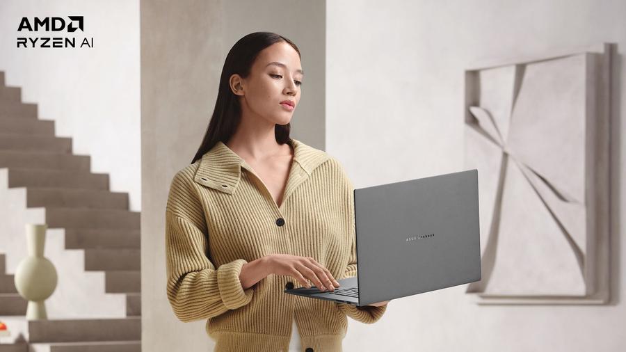 ASUS Zenbook Copilot+ PC: performanță IA locală cu noua serie de procesoare AMD Ryzen AI 400 Series
