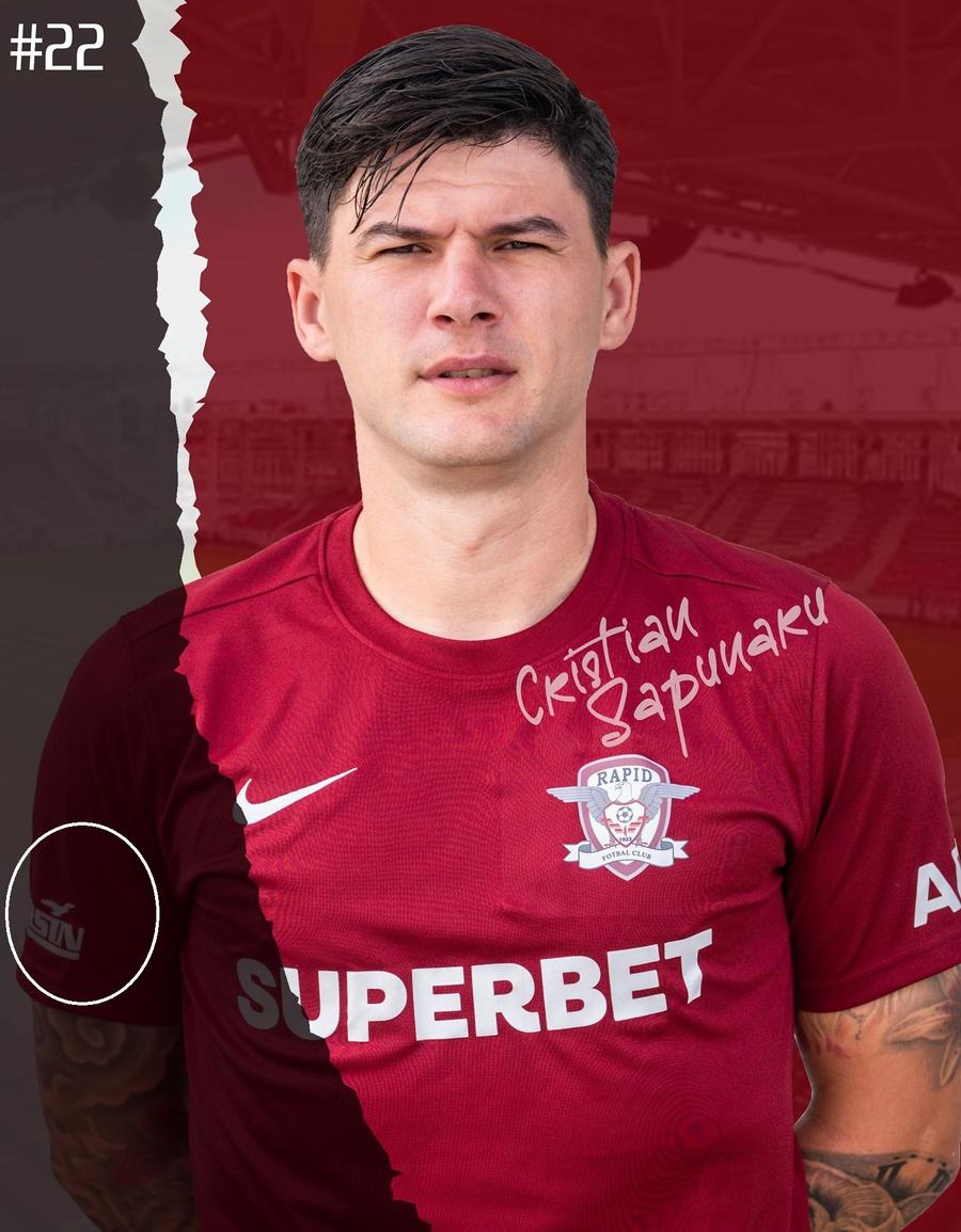 Rapid a efectuat o modificare asupra tricourilor de joc // foto: Facebook @ FC Rapid 1923 Au ascultat de suporteri! Modificare de ultimă oră la Rapid: „Am luat în considerare ce au spus”