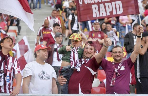 Se anunță spectacol! Câți fani așteaptă Rapidul la primul meci după revenirea în Liga 1