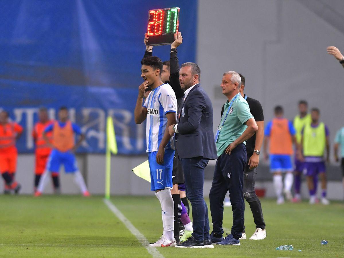 Lovitură pentru Universitatea Craiova după meciul cu FC Argeș » Un fotbalist s-a accidentat și este incert pentru meciul din Europa